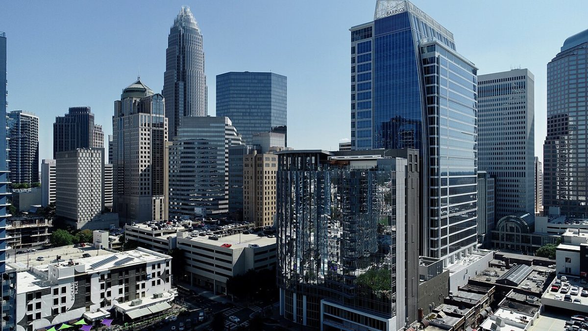 A view of Charlotte, used as an example photo